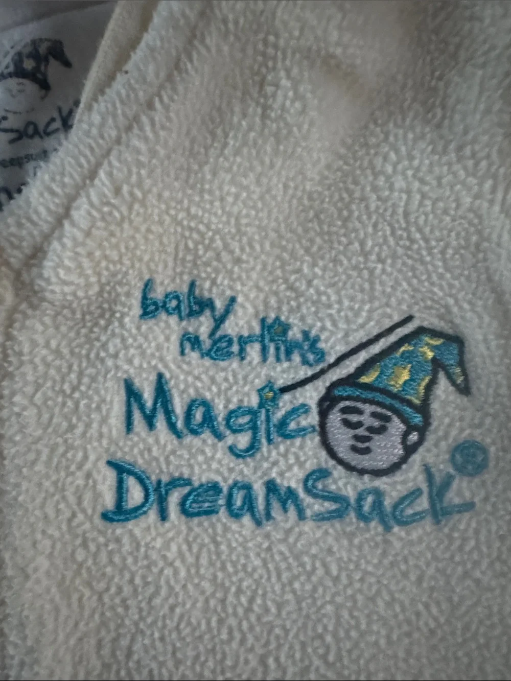 Baby Merlin’s Magic DreamSack -Cream Fleece Kids Sleep Sack